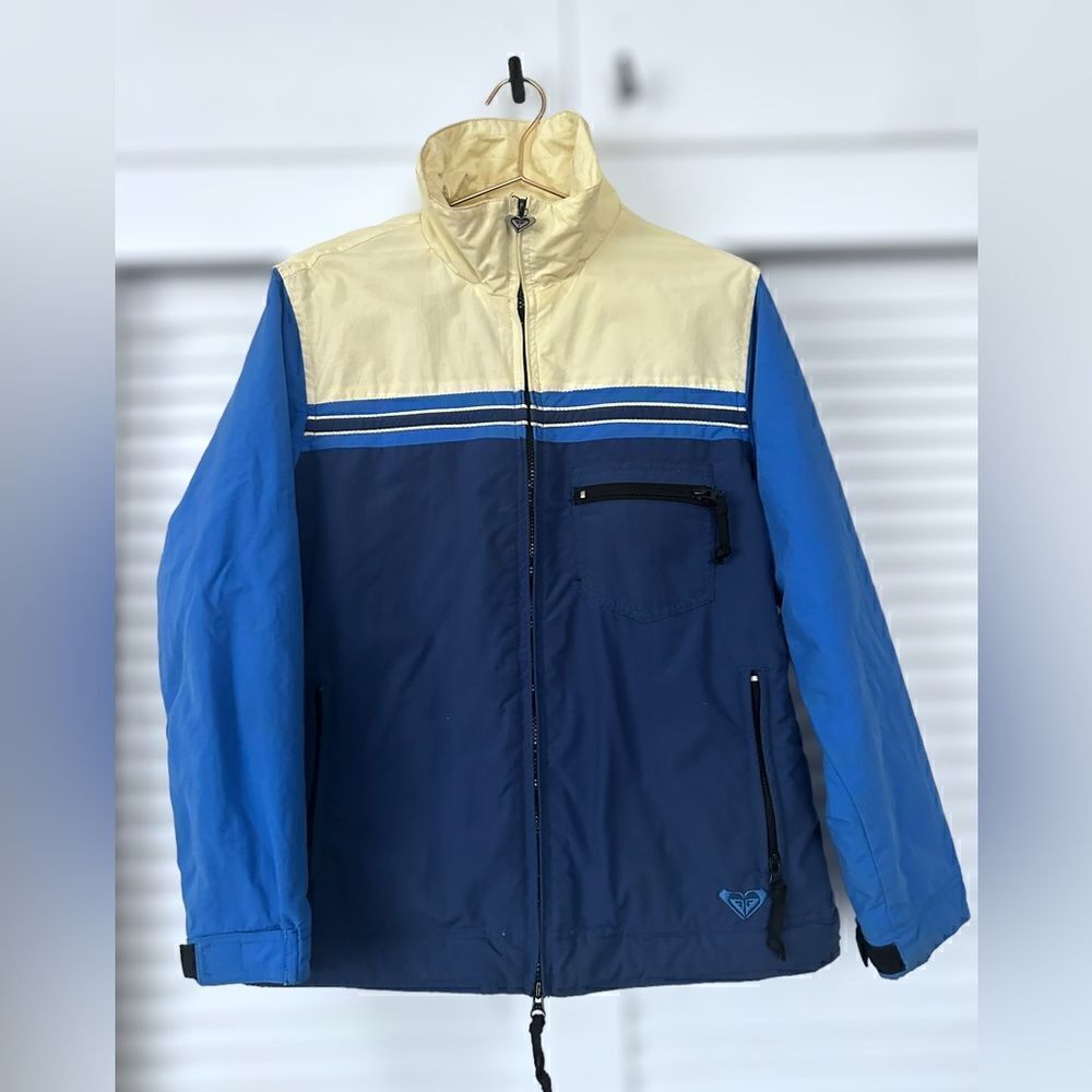 Y2k Roxy X Quicksilver Color Block Winter Snow Sn… - image 5